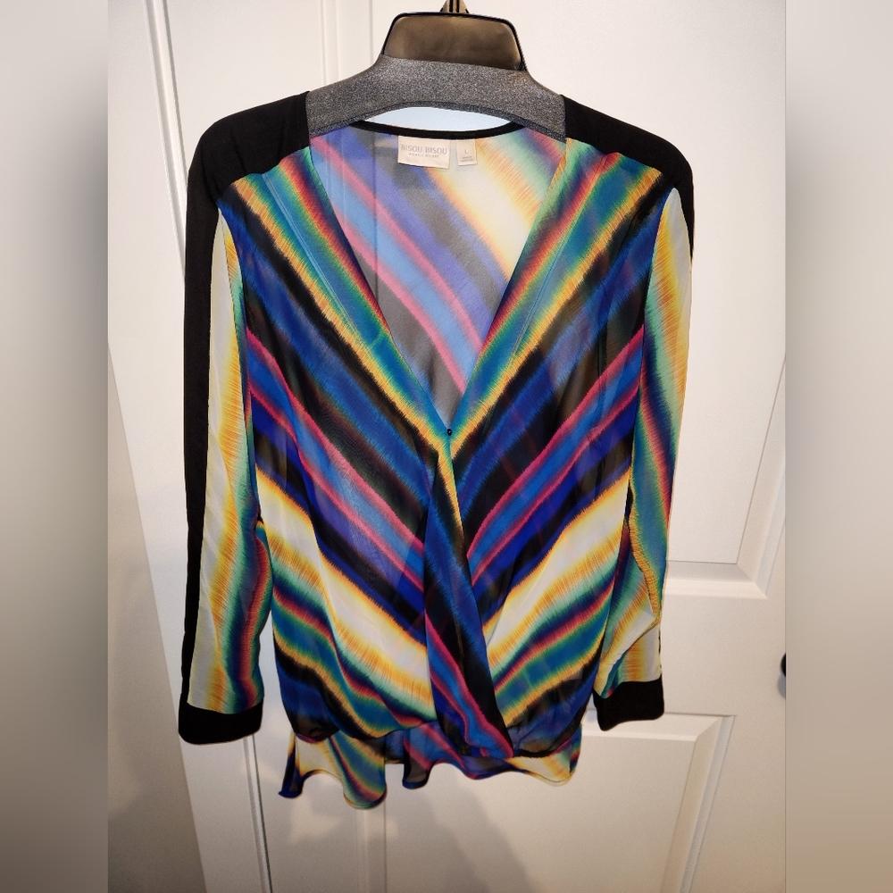 Multi print blouse